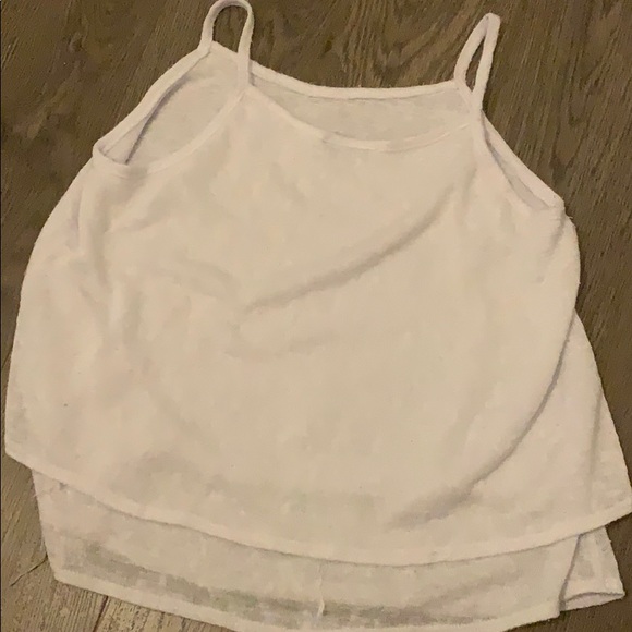 White spaghetti strap tank top - Picture 3 of 3